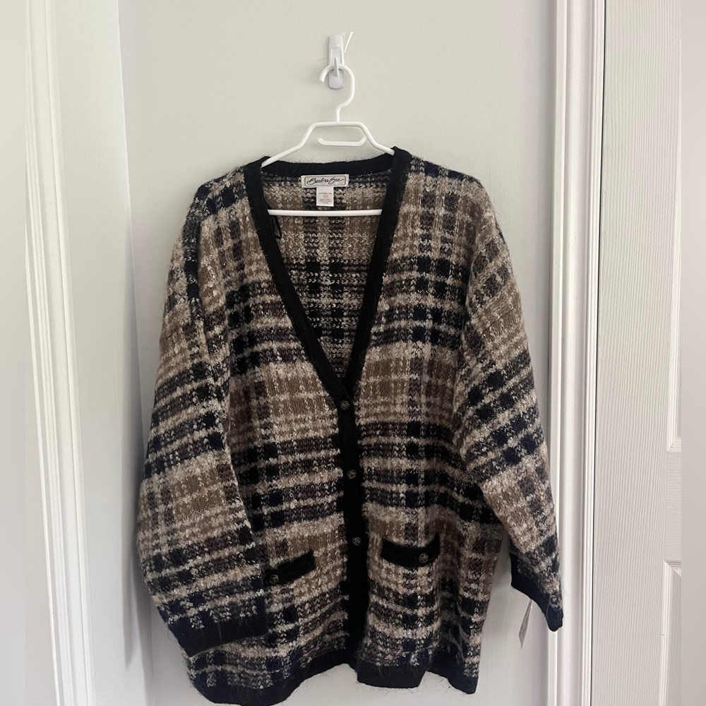 Vintage Barbara Sue Mohair Cardigan